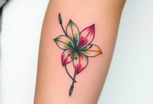 Lilly of the vallybells tattoo idea