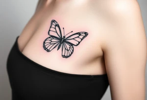 Butterfly tattoo idea