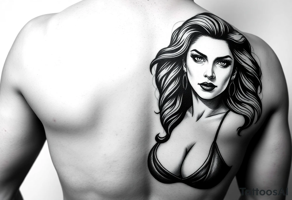 Salma Hayek as a Charra tattoo idea