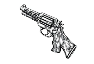 gun tattoo idea