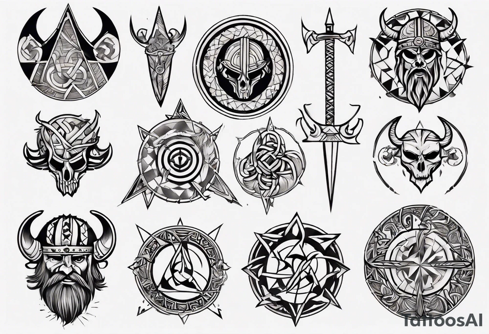 Viking heritage tattoo idea