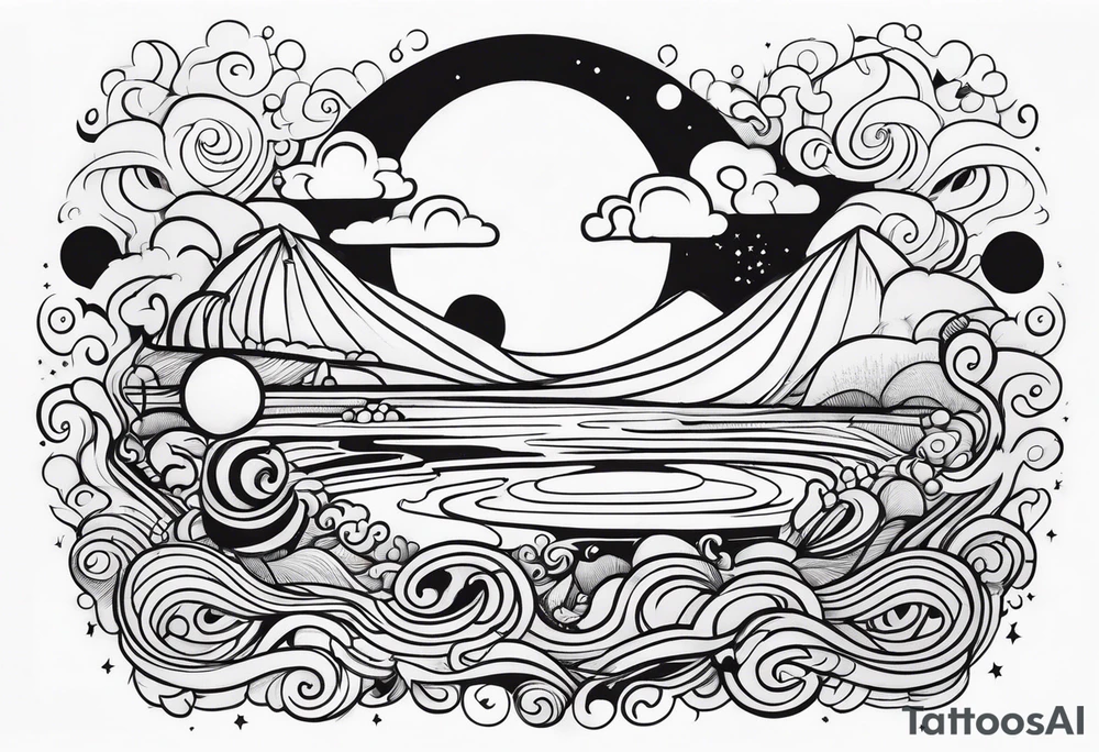 lucid dream tattoo idea