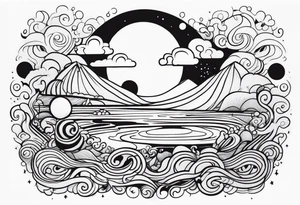 lucid dream tattoo idea
