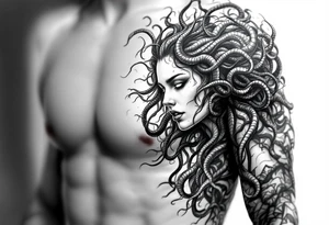 lady medusa tattoo tattoo idea