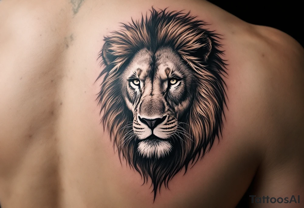 lion tattoo tattoo idea