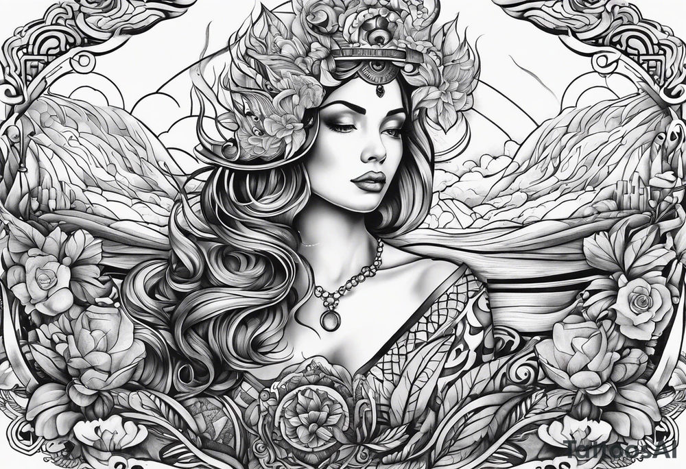Sons and mothers tattoo idea