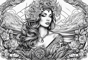 Sons and mothers tattoo idea