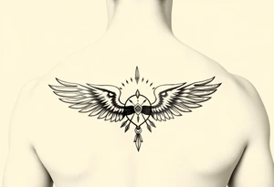 i want a back tattoo with:

- Fortis Fortuna Adiuvat
- Polynesian tattoo
- a winged tattoo tattoo idea
