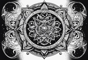 Cosmic horror tattoo idea