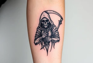 Grim reaper tattoo idea