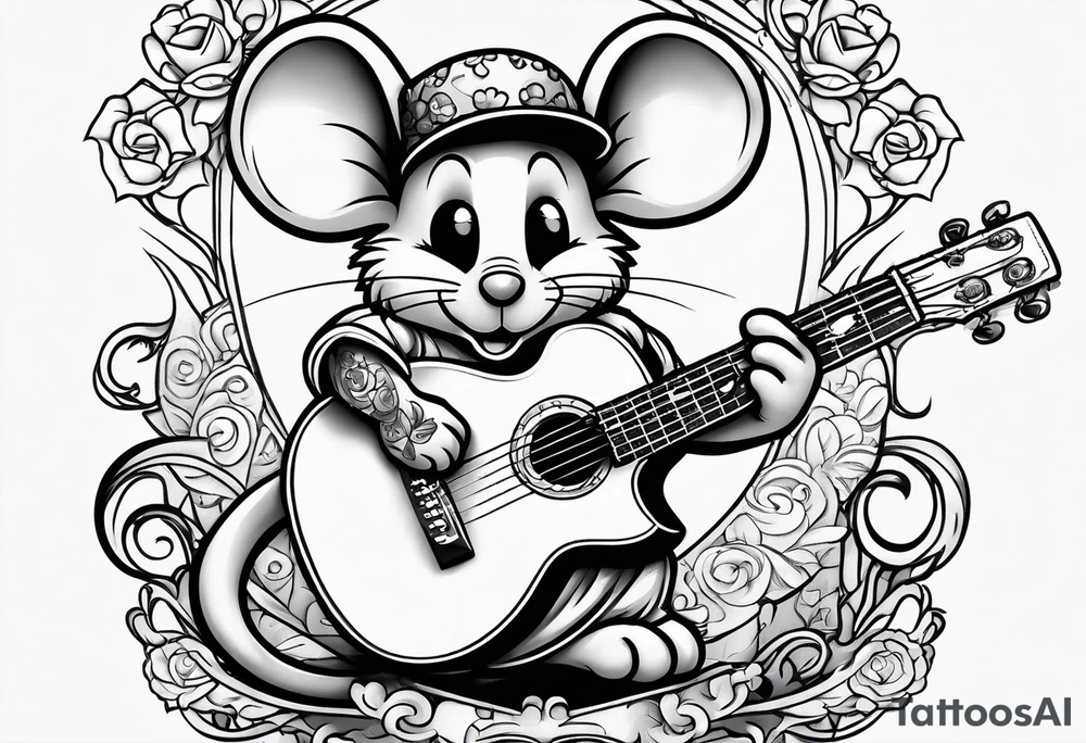 cartoon mouse playing guitar
american traditional tattoo idea cartoon mouse playing guitar
american traditional tattoo idea