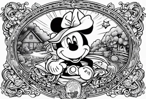 Jesus Christ
Is jackhammering Mickey Mouse in the doo-doo hole
With a lawn dart as Garth Brooks gives birth to something
Resembling a cheddar cheese log with almonds on Santa Claus's tummy-tum tattoo idea