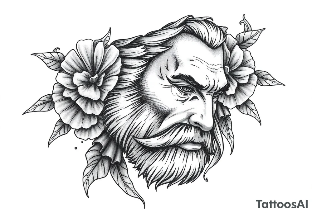 American and German heritage, with Christian traditions tattoo idea