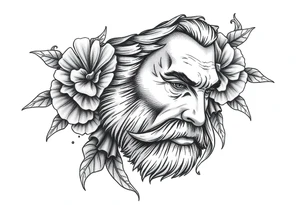 American and German heritage, with Christian traditions tattoo idea