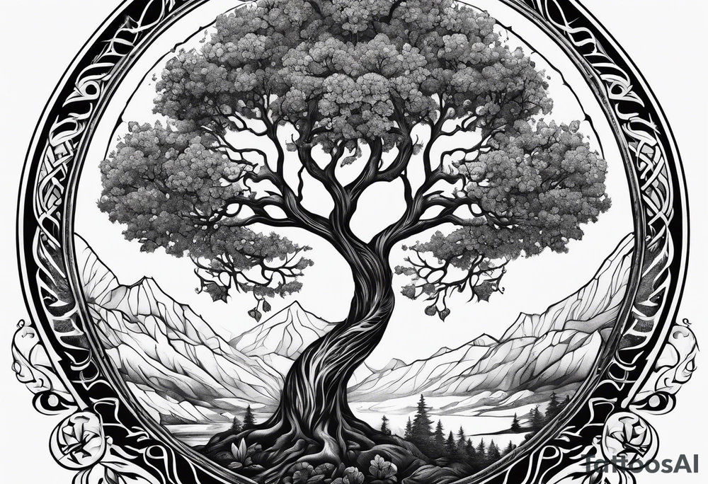 Yggdrasil tattoo idea
