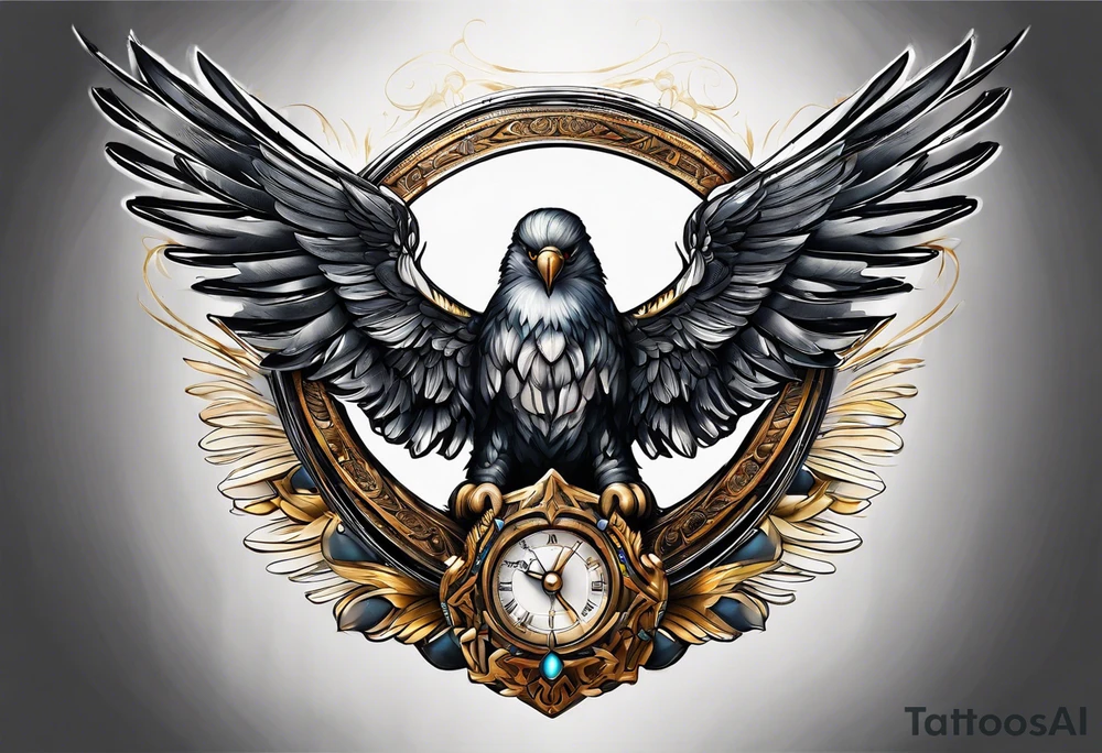 Escarabajos egipcios con alas tattoo idea