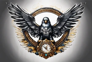 Escarabajos egipcios con alas tattoo idea