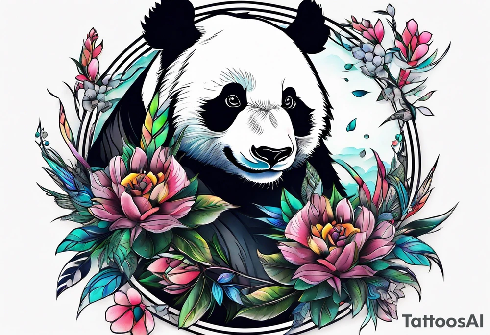 panda tattoo idea