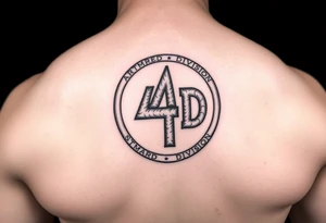 1st Armored Division patch tattoo idea