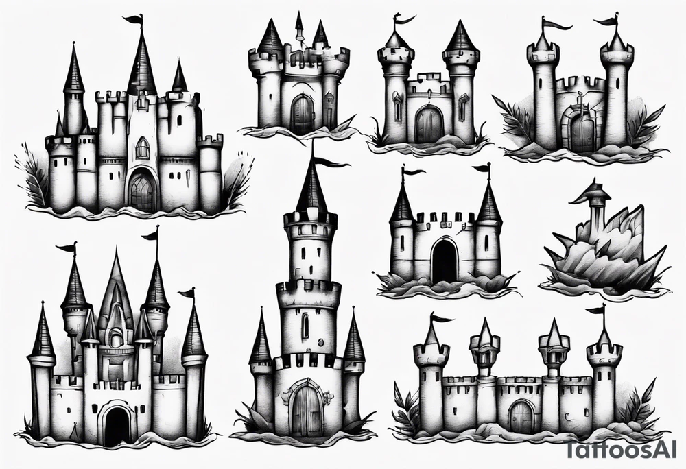 Castle tattoo idea