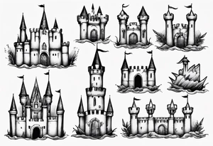 Castle tattoo idea