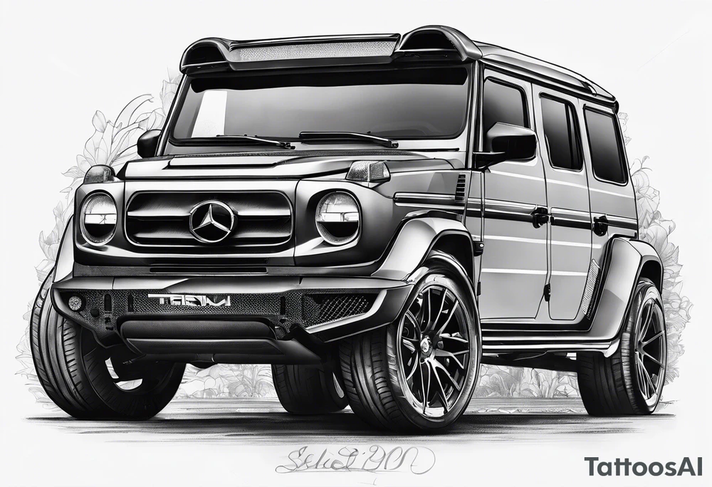 Carlos Sainz tattoo idea