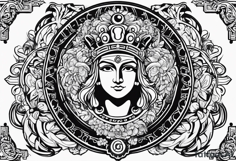 omega greek sign tattoo idea