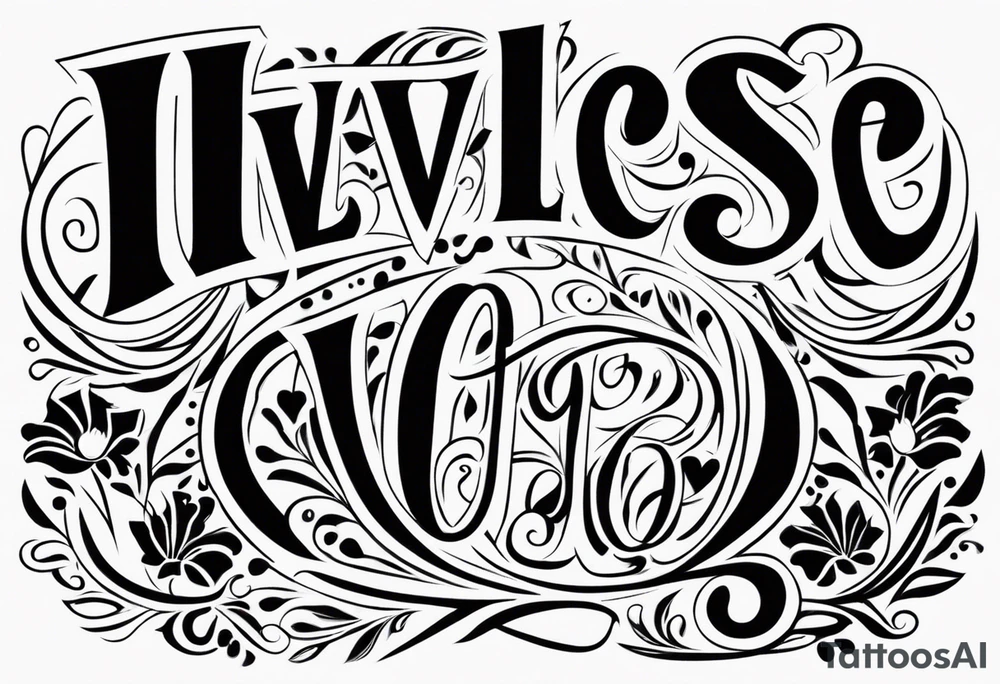 Ivelisse tattoo idea