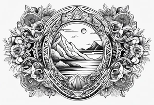 greek inspired water based tattoo tattoo idea