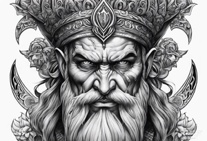 Fourche hades tattoo idea