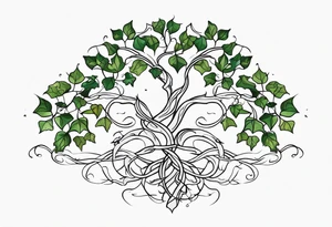Ivy Roots tattoo idea