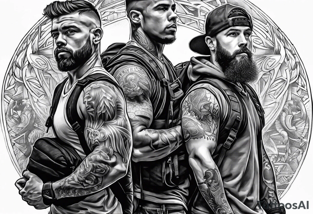 Rucking, brotherhood, fitness, GrowRuck tattoo idea