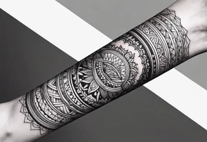 forearm band tattoos tattoo idea