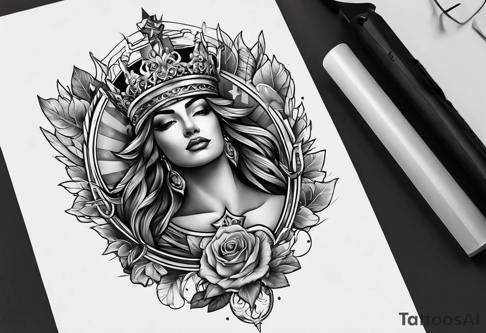 justice tattoo idea