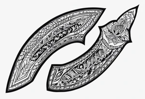 Khukuri tattoo idea