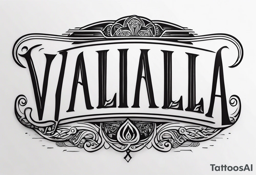 Valhalla tattoo idea