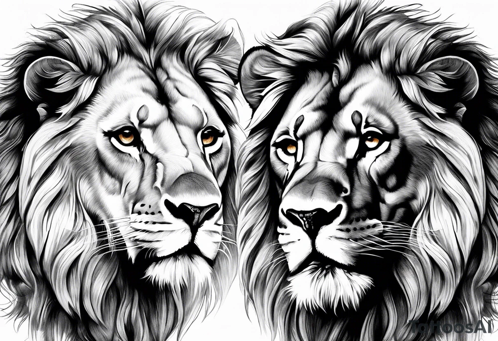 Dalmatia Lions tattoo idea