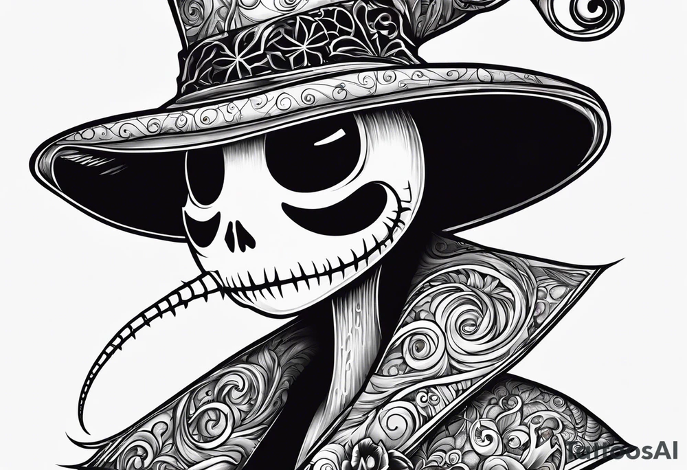 oogyboogy from nightmare before christmas tattoo idea