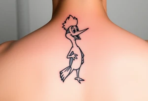 Woody the woodpecker  cartoon tattoo idea