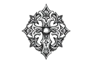 Powerful Irish symbol tattoo idea