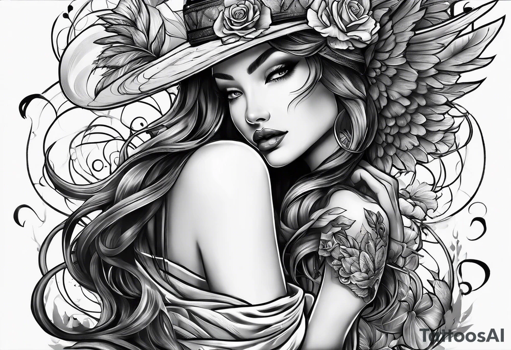GIVE HEAVEN SOME HELL tattoo idea