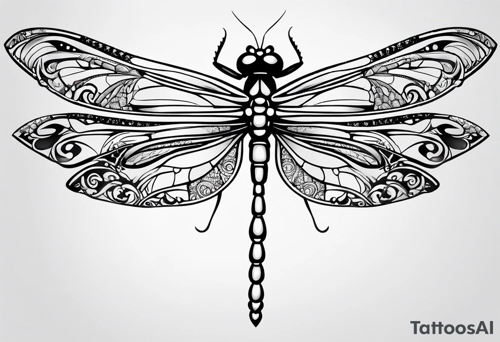 dragonfly tattoo idea