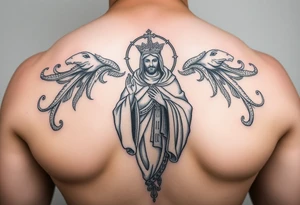 Saint Barbara tattoo tattoo idea