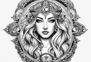 Aquarius zodiac tattoo idea