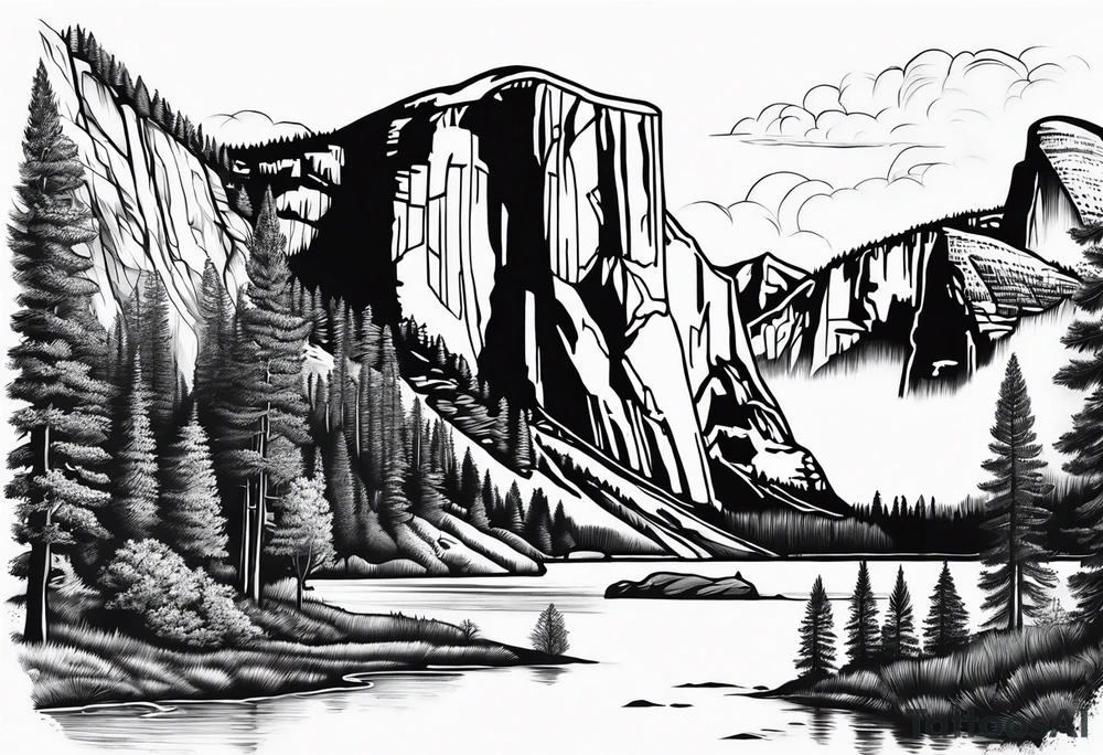 Yosemite tattoo idea