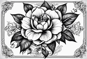 rising blossoms tattoo idea