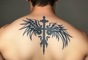 Give me something powerful on my like for my right shoulder for my first tat something about being a Christian and so I could look back on that stuff tattoo idea