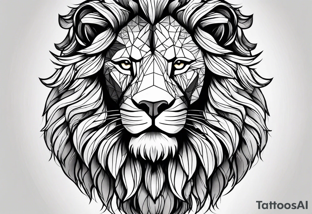 marcus aurelius half faced with geometric forms at the edges tattoo idea marcus aurelius half faced with geometric forms at the edges tattoo idea