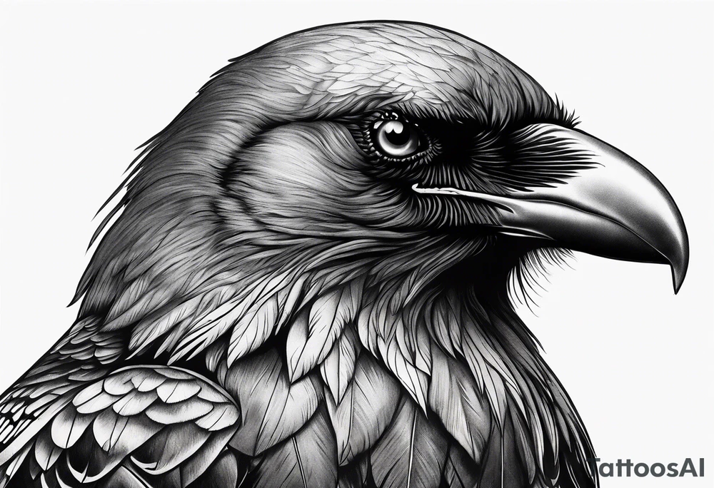Crow tattoo idea