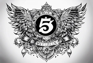 Number Seven tattoo idea
